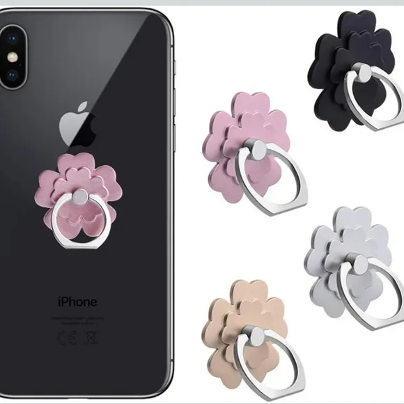 Flower Phone Ring Holder/Stand - Picture 8 of 9